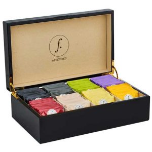 Fredsted sort te boks