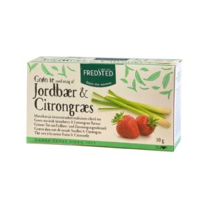 Fredsted urtete - Jordbær/citrongræs