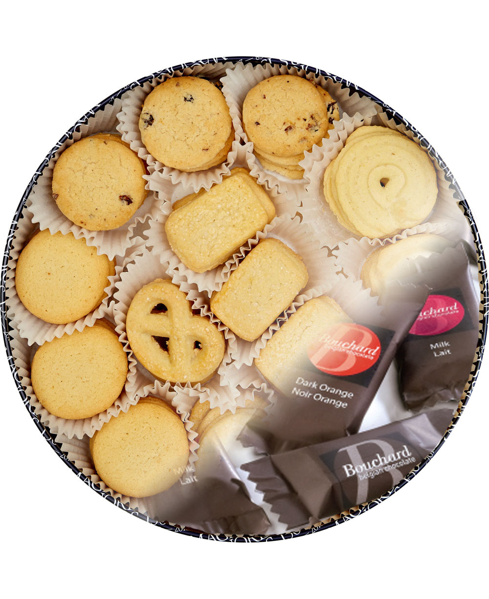 Udvalg af chokolade og kager til kaffen - Kaffemøllen