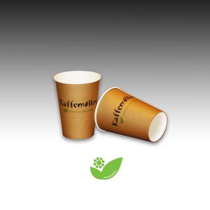 Kaffebæger 21 cl, Bionedbrydelig pap