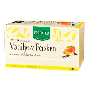 Fredsted Vanilje & Fersken Hvid te